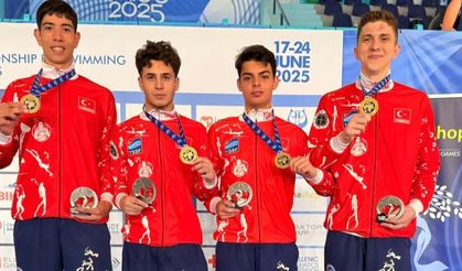 Genç Millilerimizden Paletli Yüzmede Dünya Üçüncülüğü