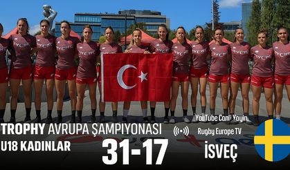 U18 Kadın Ragbi Milli Takımı Avrupa Trophy’de 2’de 2 Yaptı