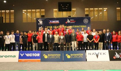 Victor Türkiye Junior International 2025 madalya şöleni