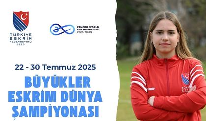 Alara Atmaca Dünya Eskrim Şampiyonası’nda Piste Çıkıyor