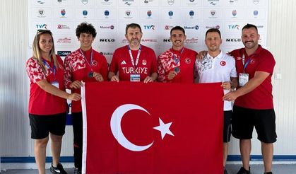 “Milli Kanocular Avrupa’da 3 Bronz Madalya Kazandı”