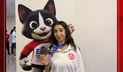 Elif Hediye Demirkaya’dan Avrupa’da bronz madalya
