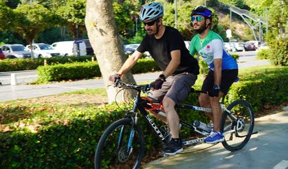 Görme Yetisini Kaybetti Ama Bisiklet Sevdasından Vazgeçmedi