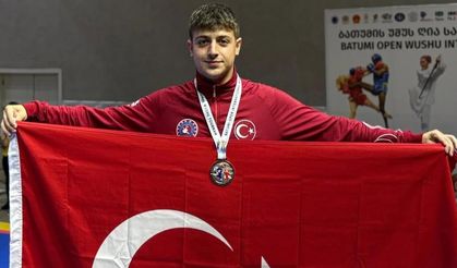Eren Güneş, Batum Wushu Turnuvası’nda Gümüş Madalya Aldı