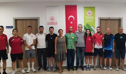 İşitme Engelliler Yol Bisikleti Millilerimiz Konya’da Kampta