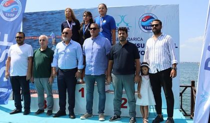 Paletli Yüzme Açık Su Şampiyonası Darıca’da Bitti