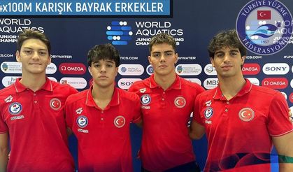 4x100m Karışık Bayrak Takımımızdan Türkiye Rekoru!