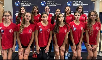 Artistik Yüzmede Millilerimizden Dünya 14.lüğü