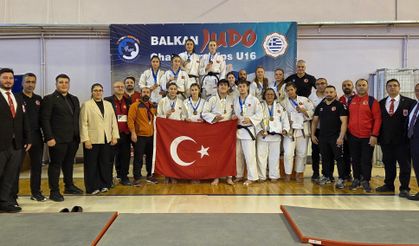 Türkiye Yıldızlar Balkan Judo Şampiyonası'nda 27 Madalya