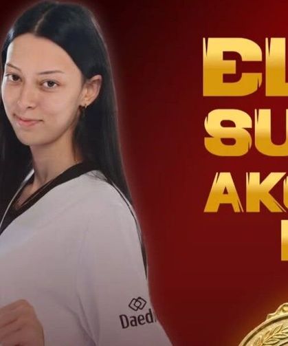 Elif Sude Akgül Avrupa Tekvando Şampiyonu oldu