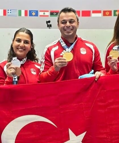 Havalı Tabancada Taranto Kürsüsüne Türkiye Damgası