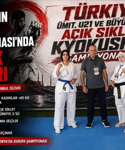Arnavutköy’den Kyokushin Milli Takımı’na İki Sporcu
