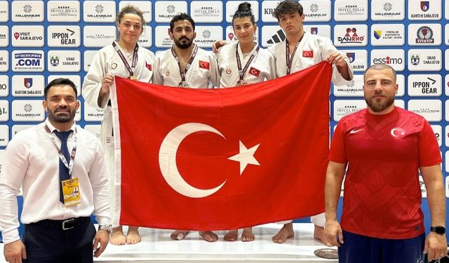Büyükler Avrupa Kupası’nda İlk Günde 4 Madalya Gururu!