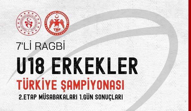 U18 Erkekler 7’li Ragbi Türkiye Şampiyonası’nda Nefes Kesen 1. Gün!