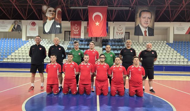 Down Futsal Milli Takımı, Avrupa Şampiyonası Hazırlıklarını Tokat'ta Sürdürüyor