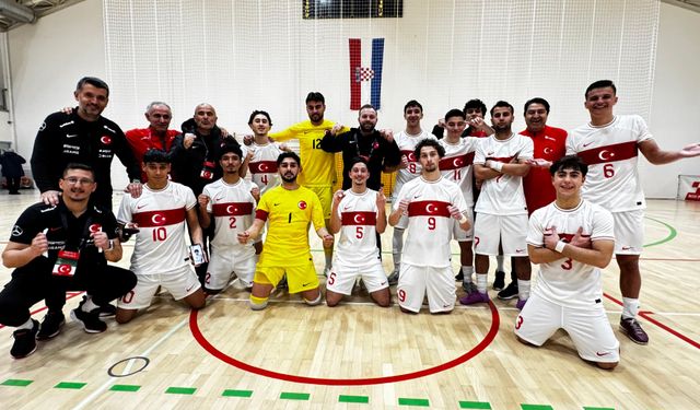 Futsal U19 Millî Takımımız Tarih Yazdı: Avrupa Şampiyonası’nda İlk Kez Sahne Alacak