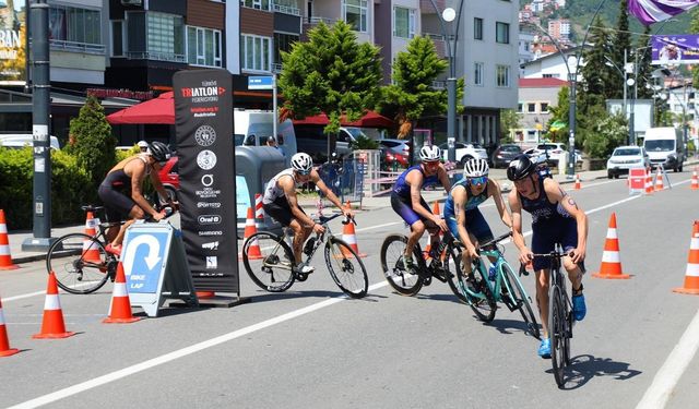 Ordu’da Triatlon Heyecanı: 400 Sporcu, 3 Branş, Tek Hedef