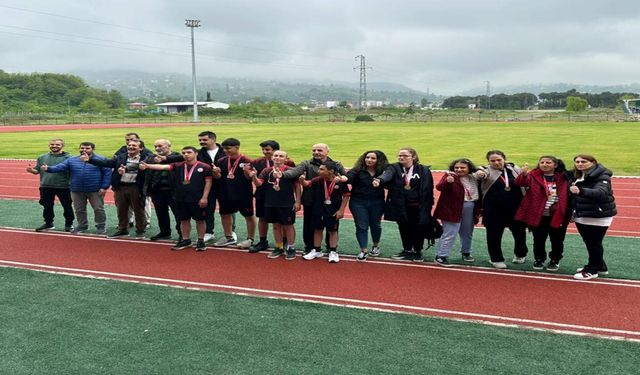 Ordu’da Üç Branşta Şampiyona Coşkusu: Özel Sporcular Sahadaydı