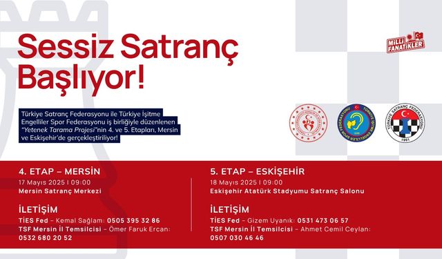 İşitme Engelli Bireyler Satrançla Güçleniyor