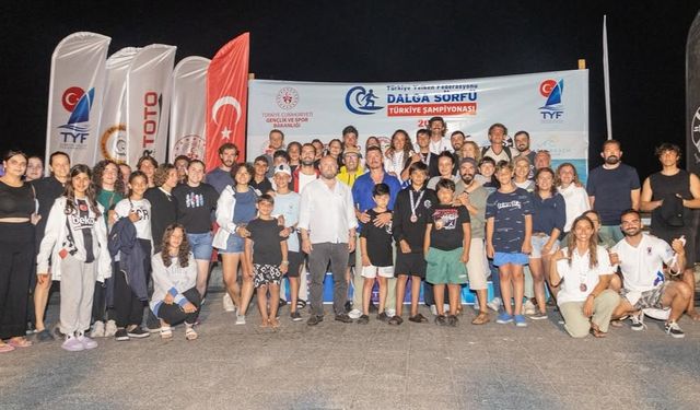 2025 Dalga Sörfü Türkiye Şampiyonası Şile’de Tamamlandı