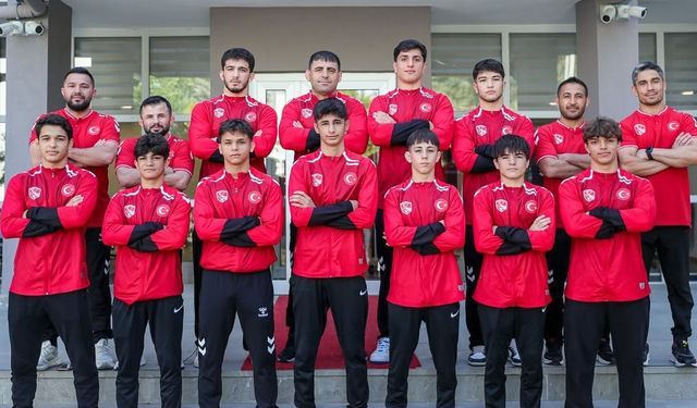 U17 Güreş Milli Takımı Avrupa Şampiyonası yolunda