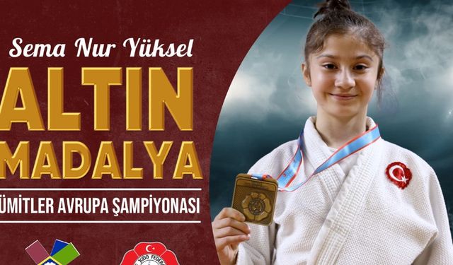 Sema Nur Yüksel Avrupa Şampiyonu oldu!