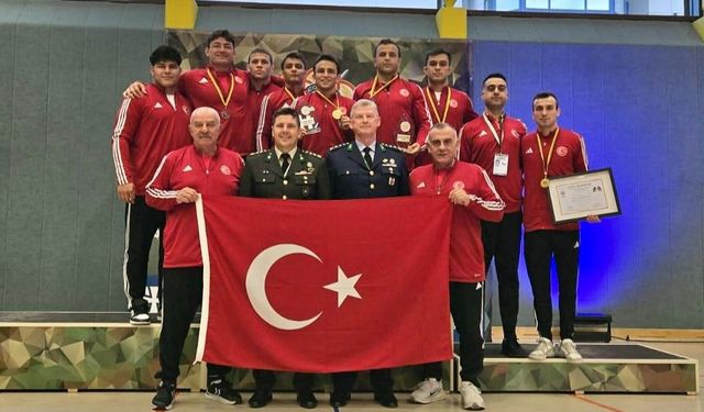 TSK Güreş Milli Takımı Almanya’dan 6 Madalyayla Döndü