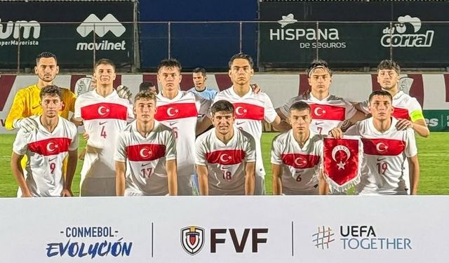 U17 Milli Takım, Venezuela'ya 3-1 Mağlup Oldu