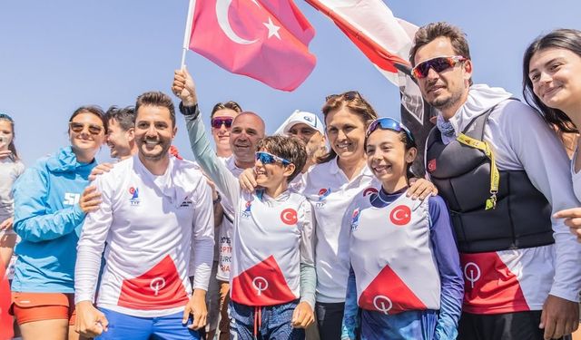 Cengiz Eren Güvenç 2025 Optimist Avrupa Şampiyonu Oldu