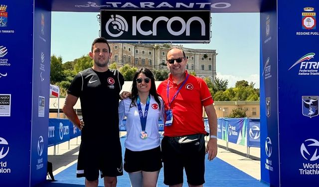 Kübra Dere’den Paratriatlon’da Bronz Madalya: Taranto’da Gurur Tablosu