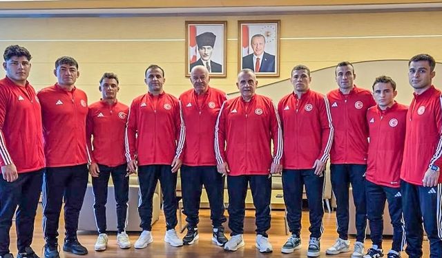 TSK Güreş Milli Takımı Dünya Şampiyonası İçin Almanya’da