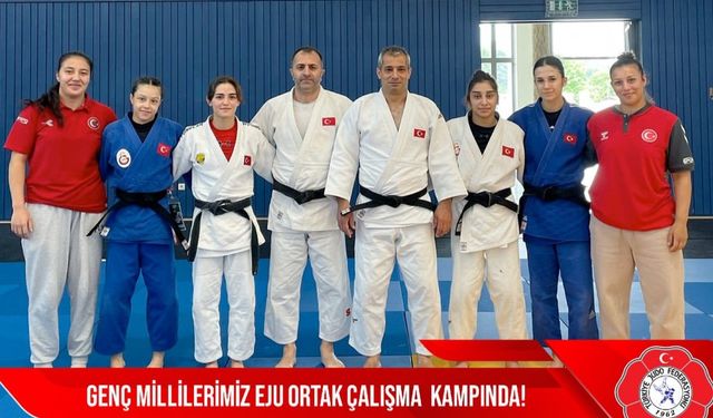 Genç Milli Judocular Berlin'de Kampa Girdi