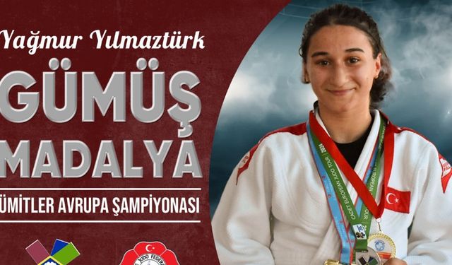 Yağmur Yılmaztürk Avrupa İkinciliğini Kazandı