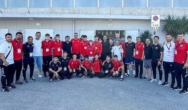 U15 Grekoromen Avrupa Güreş Şampiyonası’nda 3 Madalya Sevinci