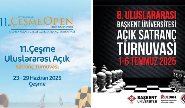 Türkiye’de Uluslararası Satranç Turnuvaları Başlıyor
