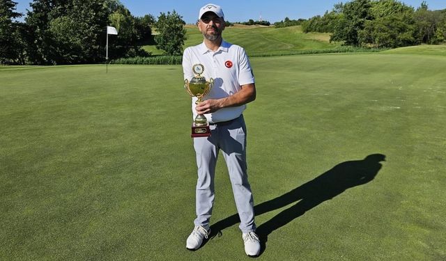 Milli golfçü Karahan Yıldırım, Czech Disabled Golf Masters'ta ikinci oldu