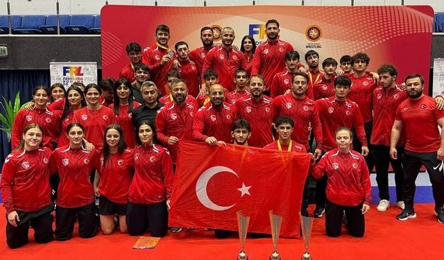 U20 Güreş Turnuvası’nda Türkiye Fırtınası: İki Şampiyonluk, Bir İkincilik!