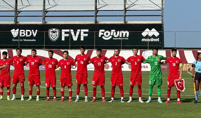 U17 Millî Takımımız Paraguay’a UEFA-CONMEBOL’da Mağlup