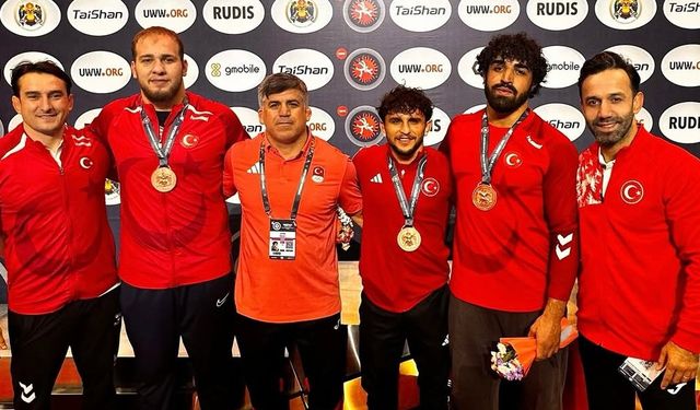 Ulaanbaatar Open’da Serbest Güreşte 3 Bronz Madalya Gururu!
