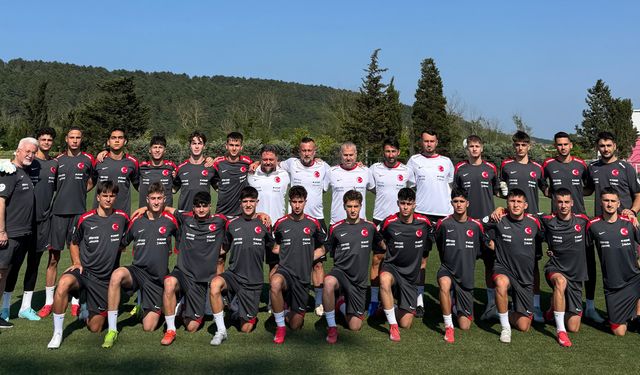 U17 Millî Takımımız, UEFA-CONMEBOL Turnuvası Öncesi Riva’da Hazırlıkta
