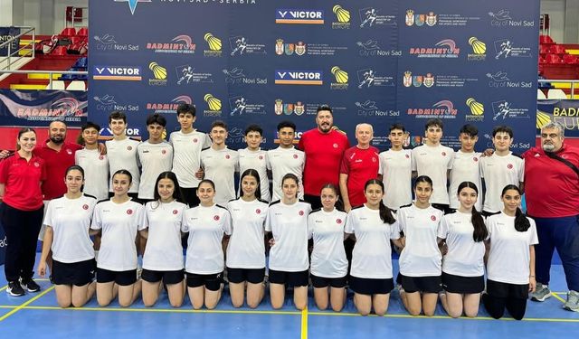 U17 Badminton Milli Takımımız Sırbistan'da korta çıkıyor