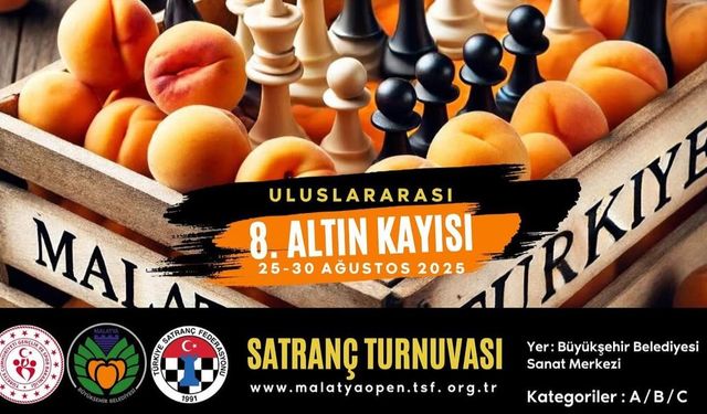 Altın Hamleler Malatya’da: Satranç Turnuvası Başlıyor