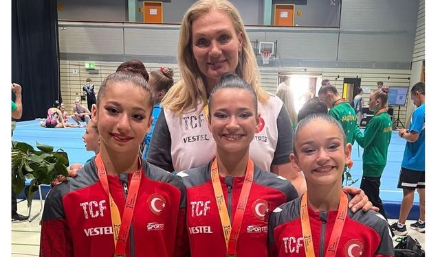 Türkiye'ye Akrobatik Cimnastikte İlk Altın Almanya'dan