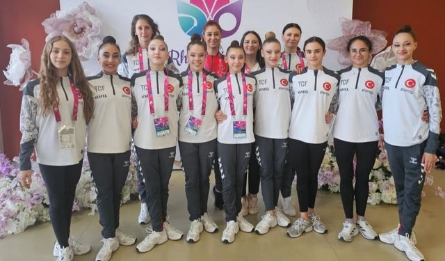 Ritmik Cimnastik Genç Millî Takımı Dünya Sıralamasında 13. Oldu