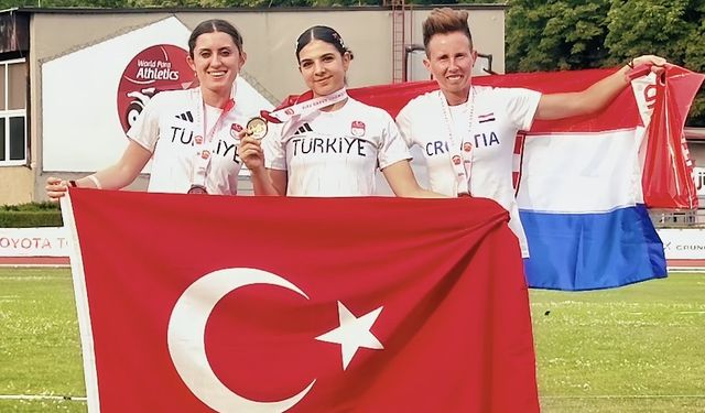 Esra Bayrak ve Fatma Damla Altın’dan çifte madalya