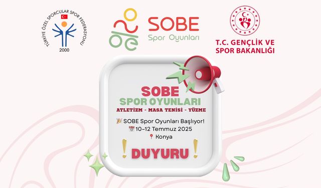 SOBE Otizm Türkiye Şampiyonaları Konya’da Başlıyor