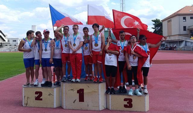 Özel Sporculardan Avrupa’da Madalya Yağmuru