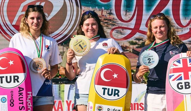 Milli yelkenciler Formula Kite Avrupa Şampiyonası’nda tarih yazdı