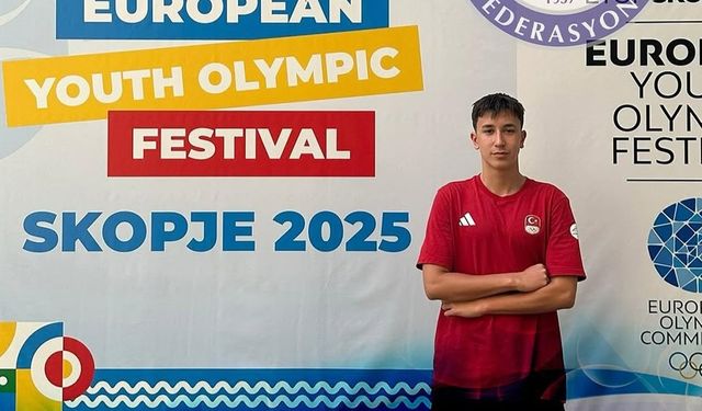 Kaan Güngör Özdil, EYOF 2025’te 400m karışıkta 16. oldu