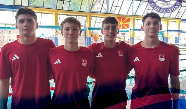 4x100m Erkek Bayrak Takımımız EYOF’ta finale yükseldi